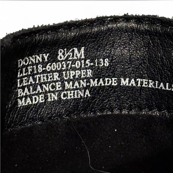 EUC Lucca Lane leather Black Ankle Booties - Picture 4 of 9